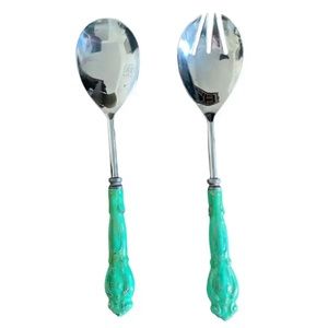 Anthropologie serving spoon set